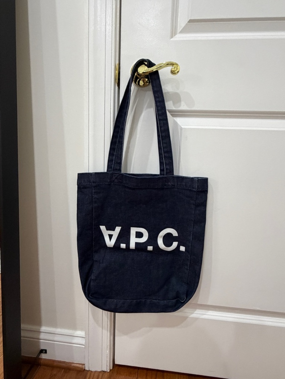 A.P.C. Denim Laure Tote